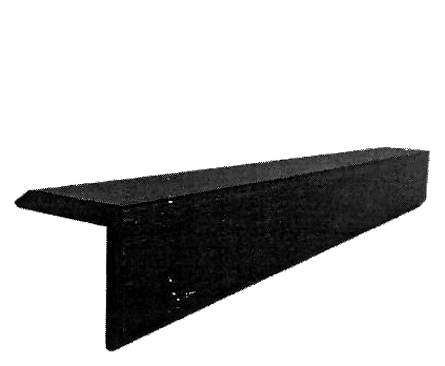 50 x 50 mm right angle composite edging trim